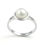 925 Sterling Silver Pearl Gemstone Ladies’ Ring