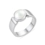 925 Sterling Silver Pearl (Moti) Ring for Him