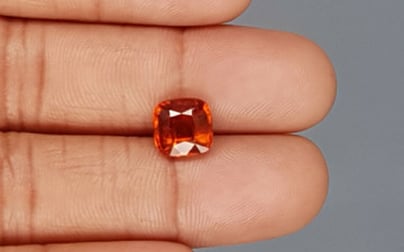 African Hessonite Garnet  3.48 Carat Limited Quality HG-8145