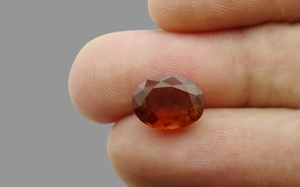 African Hessonite Garnet - 3.61 Carat Prime Quality HG-8047