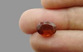 African Hessonite Garnet - 3.61 Carat Prime Quality HG-8047