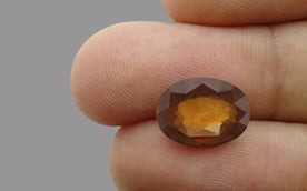 African Hessonite Garnet - 3.92 Carat Fine Quality HG-8045