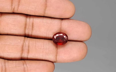 African Hessonite Garnet - 5.78 Carat Prime Quality HG-8434