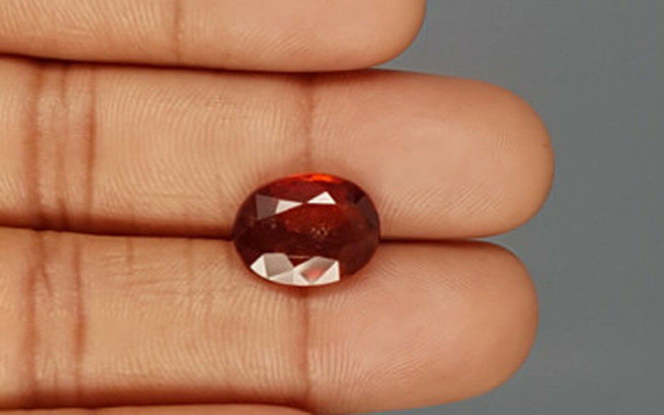 African Hessonite Garnet  6.94 Carat Limited-Quality  HG-8192