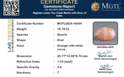 Akik - 18.78 Carat Limited Quality QCA-16404