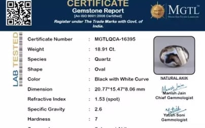 Akik - 18.91 Carat Limited Quality QCA-16395