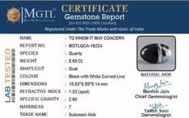 Akik - 5.69 Carat Limited Quality QCA-16224