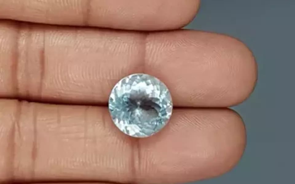 Aquamarine  Gemstone - 6.60 Carat Limited Quality AQ-21521