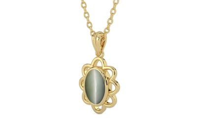Ashtadhatu Cat's Eye Pendant Fine Quality (P3)