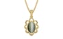 Ashtadhatu Cat's Eye Pendant Fine Quality (P3)