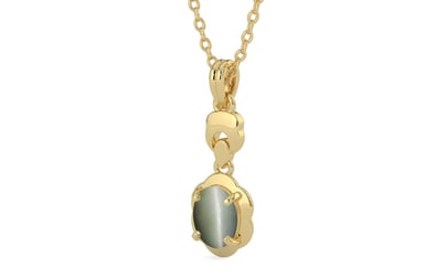 Ashtadhatu Cat's Eye Pendant Fine Quality (P6)
