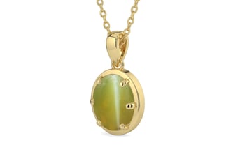 Ashtadhatu Cat's Eye Pendant Limited Quality (P8)