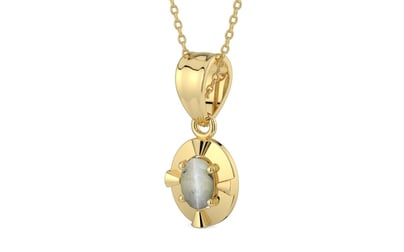 Ashtadhatu Cat's Eye Pendant Prime Quality (P11)