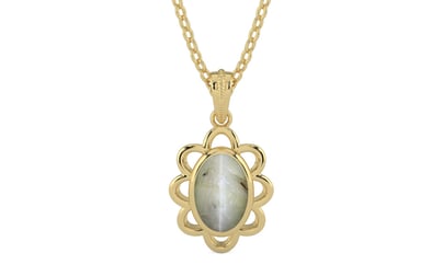 Ashtadhatu Cat's Eye Pendant Prime Quality (P3)