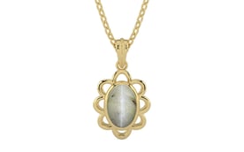 Ashtadhatu Cat's Eye Pendant Prime Quality (P3)