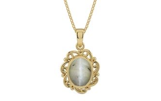 Ashtadhatu Cat's Eye Pendant Prime Quality (P5)