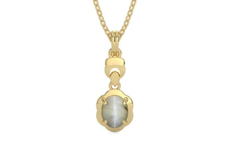 Ashtadhatu Cat's Eye Pendant Prime Quality (P6)