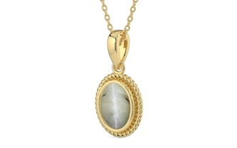 Ashtadhatu Cat's Eye Pendant Prime Quality (P7)