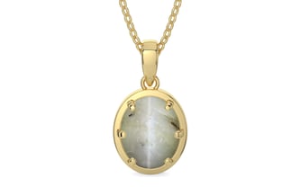 Ashtadhatu Cat's Eye Pendant Prime Quality (P8)