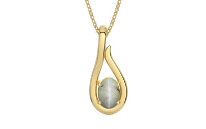 Ashtadhatu Cat's Eye Pendant Prime Quality (P9)