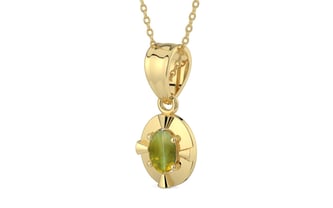 Ashtadhatu Cat's Eye Pendant Rare Quality (P11)