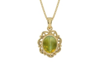 Ashtadhatu Cat's Eye Pendant Rare Quality (P5)