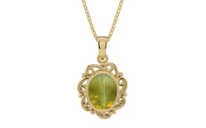 Ashtadhatu Cat's Eye Pendant Rare Quality (P5)