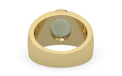 Ashtadhatu Cat's Eye Ring Fine Quality (R1)