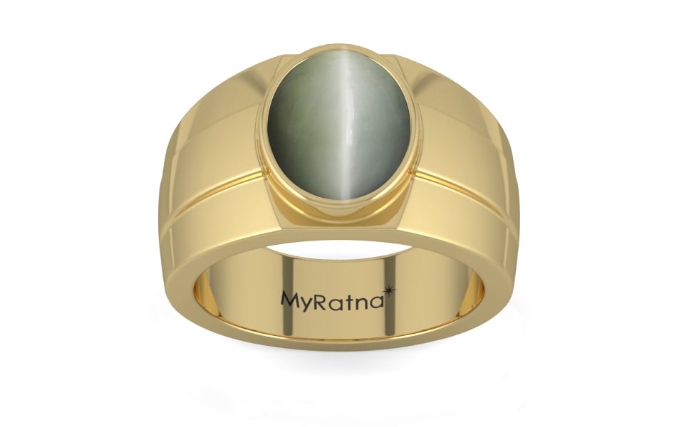 Ashtadhatu Cat's Eye Ring Fine Quality (R1)