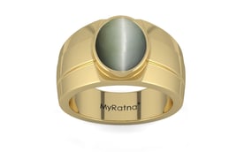 Ashtadhatu Cat's Eye Ring Fine Quality (R1)