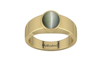 Ashtadhatu Cat's Eye Ring Fine Quality (R10)