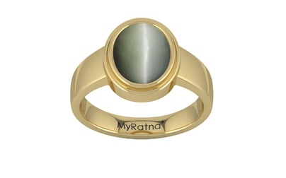Ashtadhatu Cat's Eye Ring Fine Quality (R3)