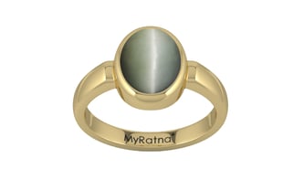Ashtadhatu Cat's Eye Ring Fine Quality (R6)