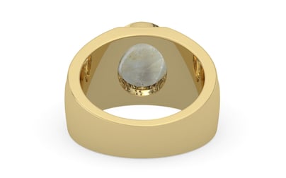 Ashtadhatu Cat's Eye Ring Prime Quality (R1)