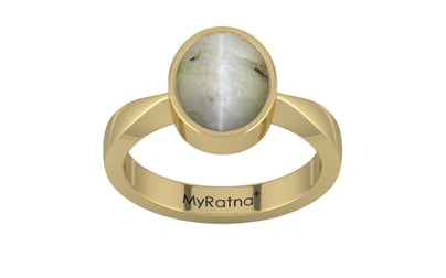 Ashtadhatu Cat's Eye Ring Prime Quality (R9)