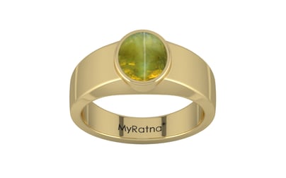 Ashtadhatu Cat's Eye Ring Rare Quality (R10)