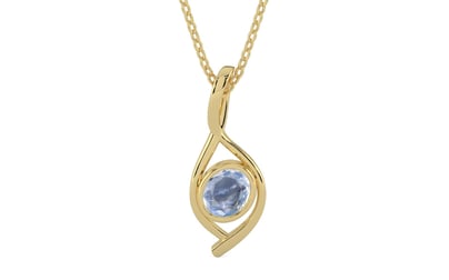 Ashtadhatu Ceylon Blue Sapphire Pendant Fine Quality (P1)