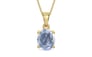 Ashtadhatu Ceylon Blue Sapphire Pendant Fine Quality (P10)
