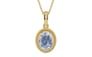 Ashtadhatu Ceylon Blue Sapphire Pendant Fine Quality (P7)