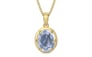 Ashtadhatu Ceylon Blue Sapphire Pendant Fine Quality (P8)