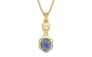 Ashtadhatu Ceylon Blue Sapphire Pendant Prime Quality (P6)
