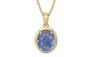 Ashtadhatu Ceylon Blue Sapphire Pendant Prime Quality (P8)