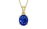 Ashtadhatu Ceylon Blue Sapphire Pendant Rare Quality (P10)