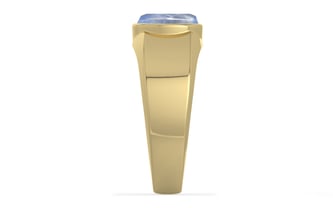 Ashtadhatu Ceylon Blue Sapphire Ring Fine Quality (R10)