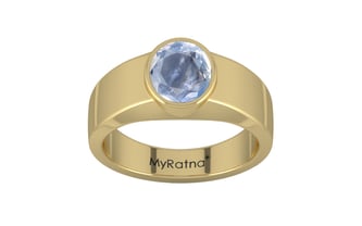 Ashtadhatu Ceylon Blue Sapphire Ring Fine Quality (R10)