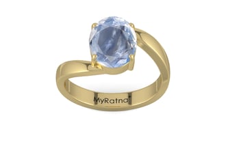 Ashtadhatu Ceylon Blue Sapphire Ring Fine Quality (R2)