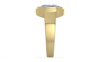 Ashtadhatu Ceylon Blue Sapphire Ring Fine Quality (R3)