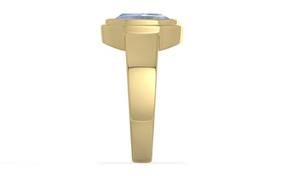 Ashtadhatu Ceylon Blue Sapphire Ring Fine Quality (R3)