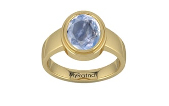 Ashtadhatu Ceylon Blue Sapphire Ring Fine Quality (R3)