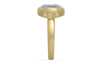 Ashtadhatu Ceylon Blue Sapphire Ring Fine Quality (R6)